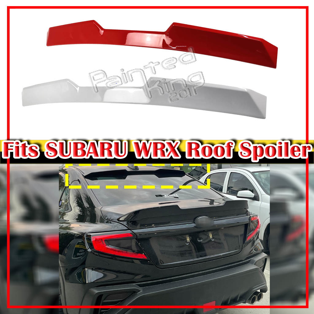 【何色でも塗装可能】V Type 2022+ スバル WRX S4 VB系 ABS製品 塗装費込 リア ルーフスポイラー リヤガラススポイラー 2022+ 純正色拍卖