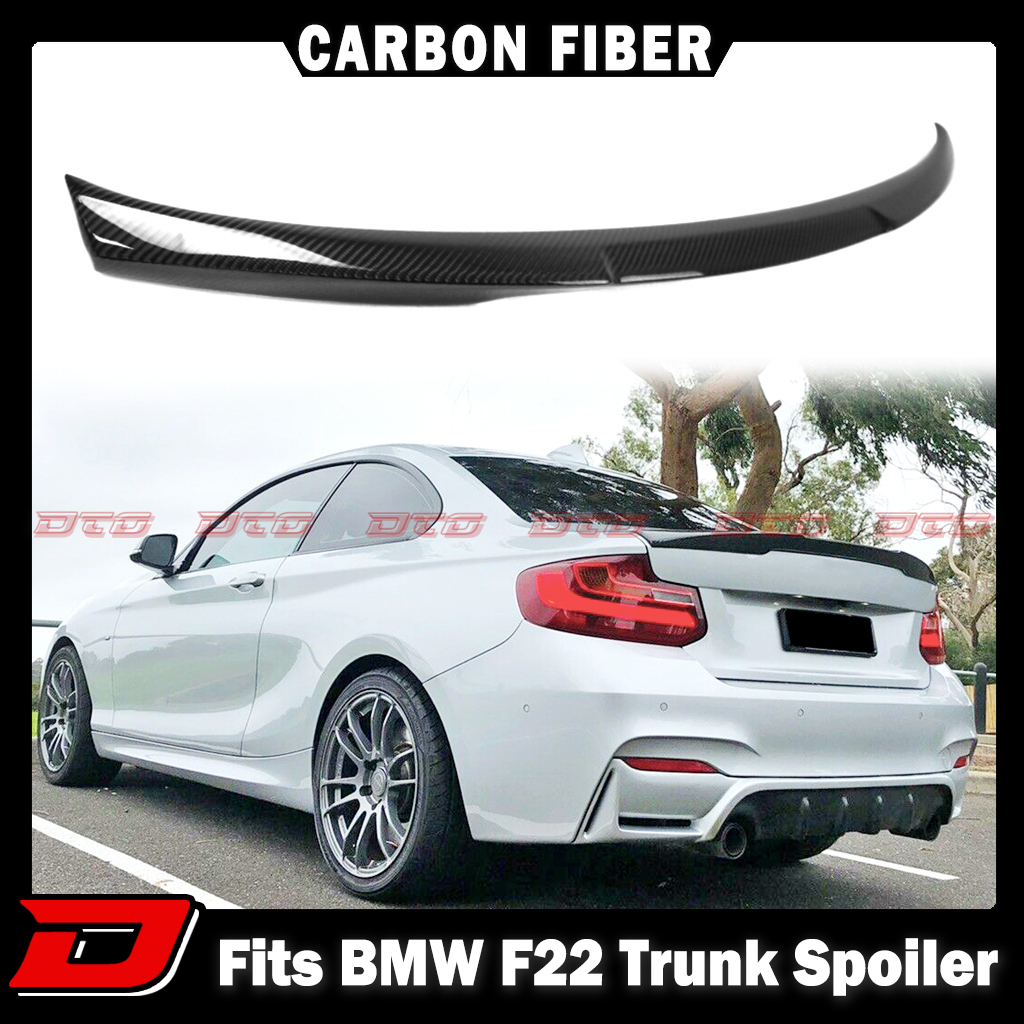【即納品】カーボントランクスポイラー BMW 2シリーズ F22/F87 M2 ウイング リアスポイラー M4 TYPE リアルカーボン製 2014-2022拍卖