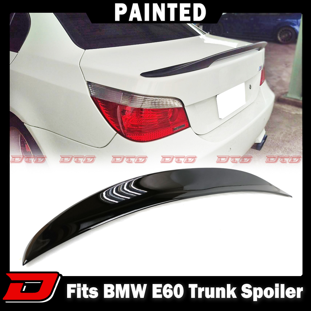 【何色でも塗装可能】P Type BMW シリーズ セダン E60 塗装費込 リア トランクスポイラー ウィングスポイラー 2004-2010 純正色拍卖