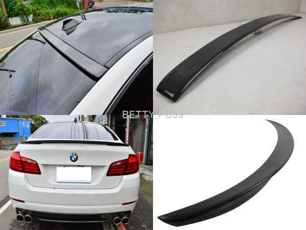 【即納品セット】カーボントランクスポイラー performance ルーフスポイラー AC 2010-2016 BMW 5シリーズ F10 セダン リアスポイラー拍卖