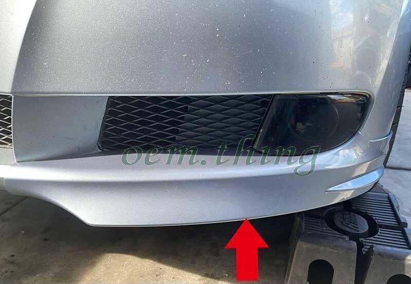 【何色でも塗装可能】OE Type 2007-2009前期 BMW E92 E93 ノーマル用 塗装費込 フロントサイド リップスポイラー バンパー スプリッター拍卖