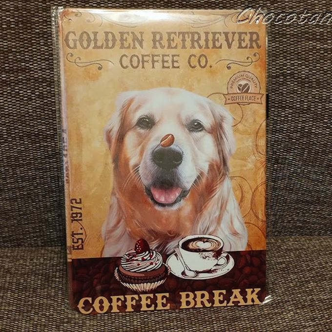 【送料無料】ゴールデン ⑪ coffee メタルサインプレート【新品】拍卖