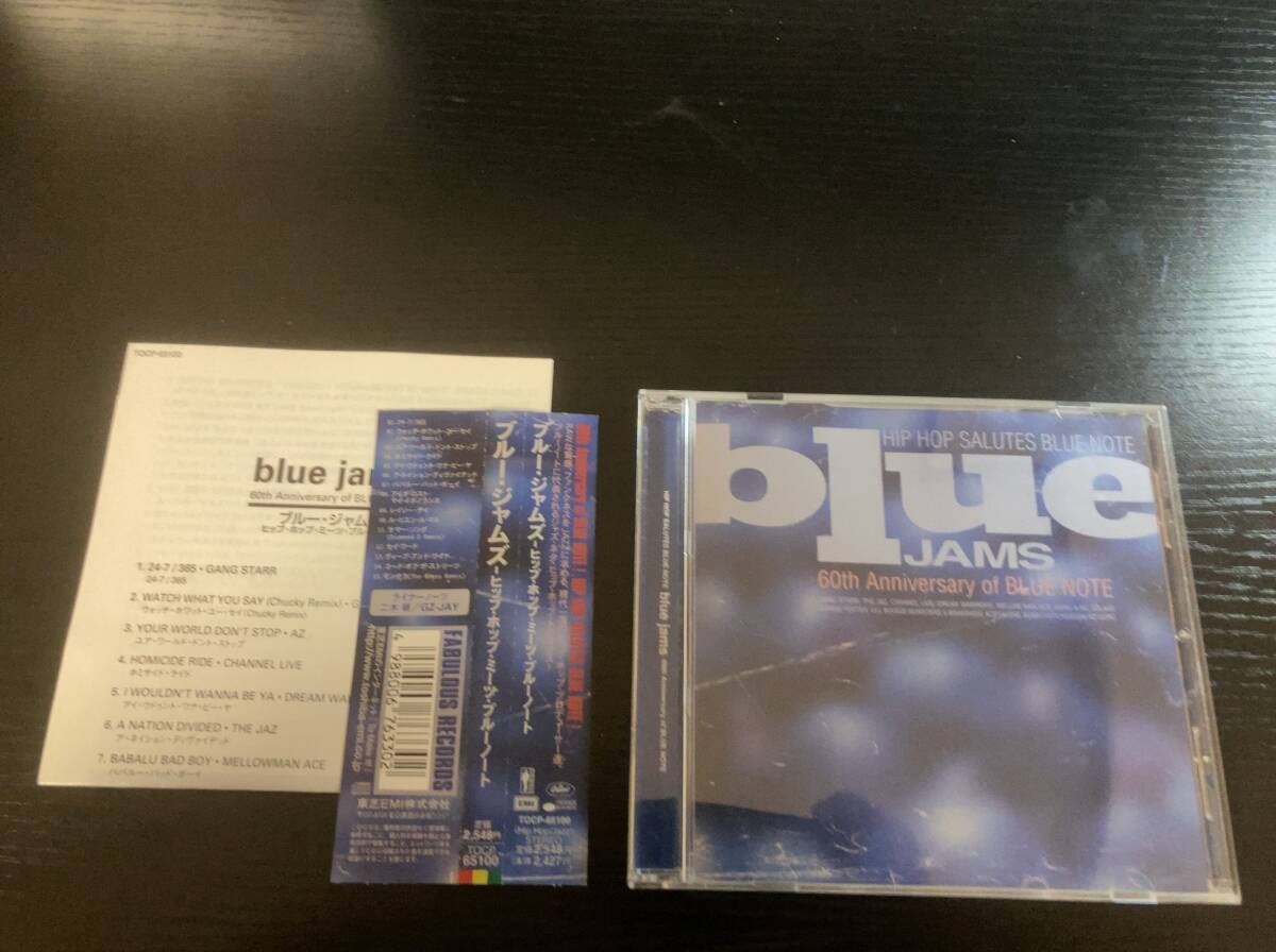 BLUE JAMS 60th Anniversary of BLUE NOTE 国内盤CD GANG STARR HIPHOP拍卖