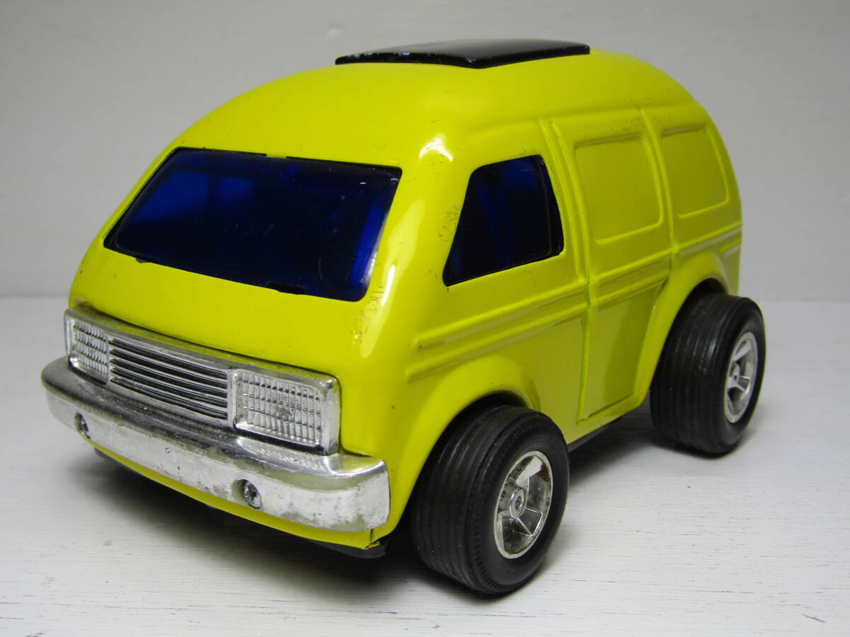HOT ROD カスタムバン イチコー レジャーバン Made in Japan 日本製 当時物 ブリキ 昭和レトロ Jp USED ホットロッド 太タイヤ ICHIKO 東京拍卖