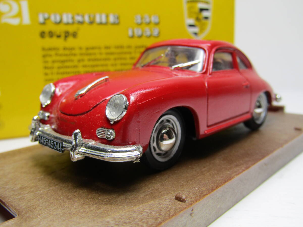 Porsche 1/43 ポルシェ 356 クーペ 1952 FLAT4 ヴィンテージ Brumm イタリア製 Made in Italy 50s フェルディナント 930 911 955 未展示拍卖