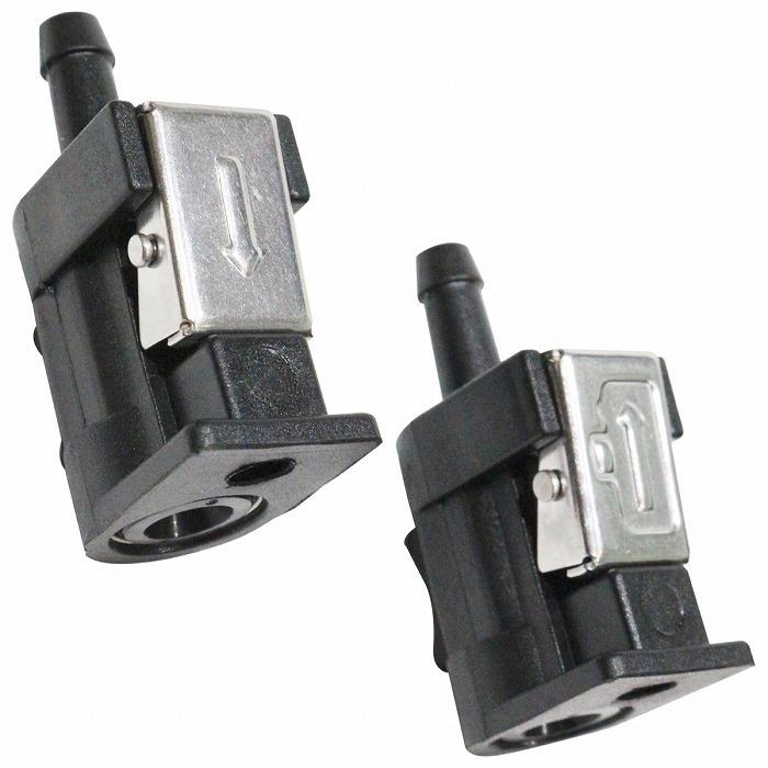 2個セット ヤマハ 船外機 燃料コネクター フューエルホースコネクター 燃料 ホース ライン 6mm 8mm拍卖