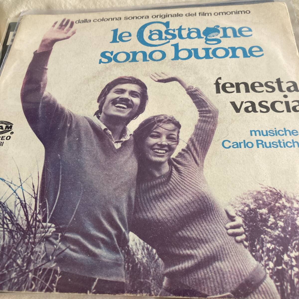 7” LE CASTAGNE SONO BUONE(カルロ ルスティケッリ/イタリア盤)拍卖