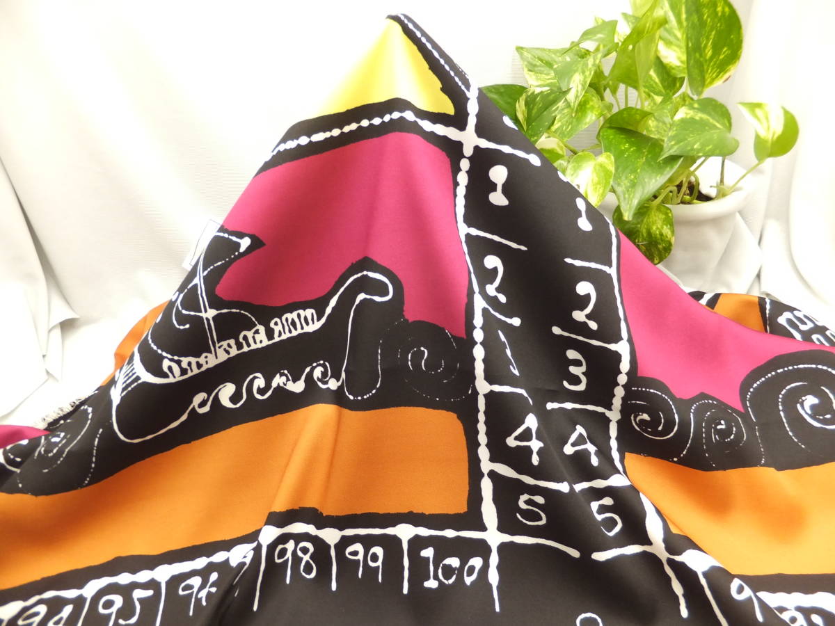 新入荷!掘り出し品!イタリア製!nephila ネフィーラ オリジナル!なかなか手に入らない!シルクタッチ!ポリエステル100%!140cm×2m拍卖