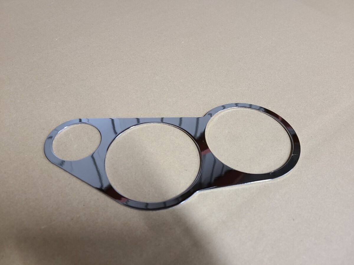 CBR400F メッキメーターパネル ACP製 メーターカバー VFR400K VT250F VTZ250拍卖