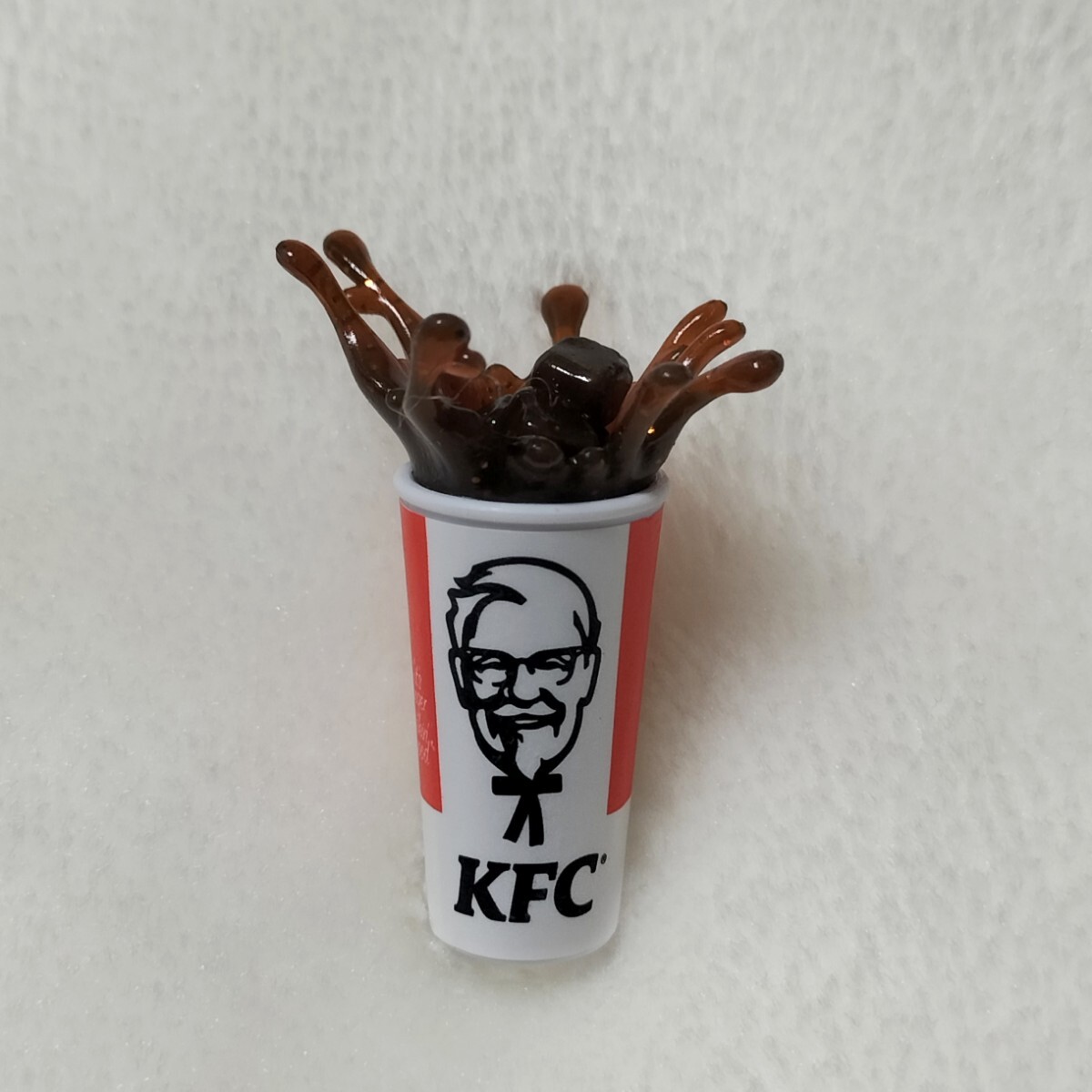 【ラスト1】 ケンタッキー KFC ミニブランズ ミニチュア ドールハウス フィギュア ガチャ カプセルトイ リーメント ぷちサンプル コーラ拍卖