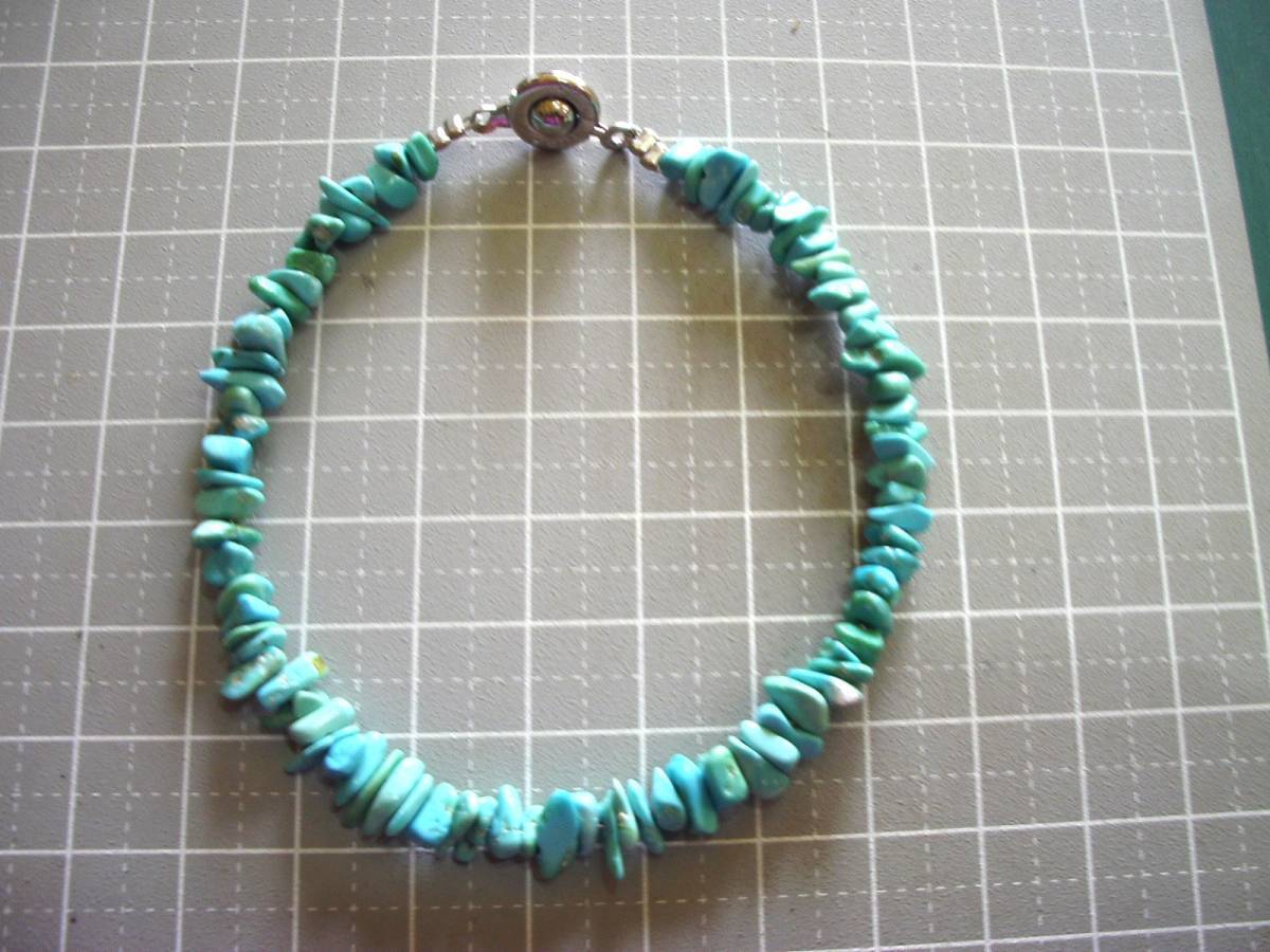 ターコイズ ブレスレット アリゾナ産 スリーピングビューティー 26拍卖