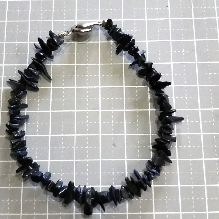 紫金石 さざれ石 ブレスレット ②拍卖