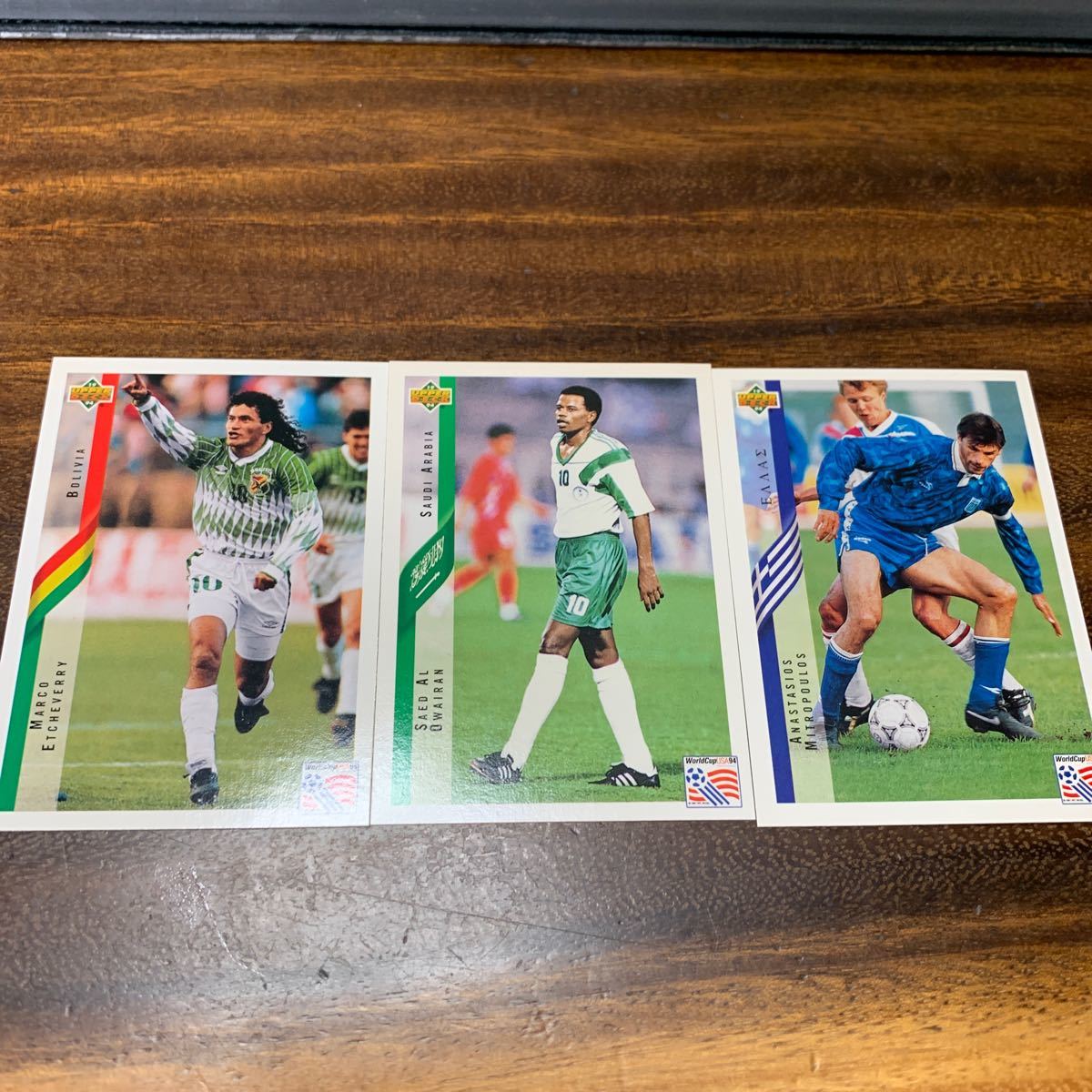 UPPER DECK1994 マルコ エチェベリ、オワイラン、ミトロプーロス 3枚セット拍卖