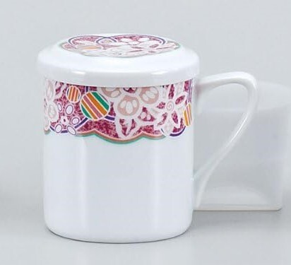 美濃焼! ☆ピンク風船蓋付マグ(茶漉し付)☆ 96336-591 新品 ラテ エスプレッソ カプチーノ 紅茶 ミルク 茶器 ギフト拍卖