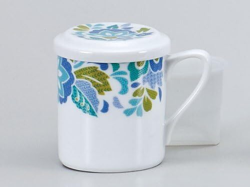 美濃焼! ☆グリーンリーフ蓋付マグ(茶漉し付)☆ 96337-591 新品 ラテ エスプレッソ カプチーノ 紅茶 ミルク 茶器 ギフト拍卖