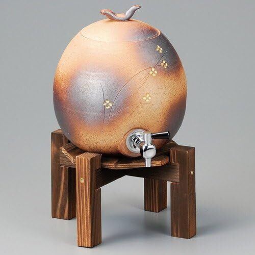 美濃焼! ☆火色小花焼酎サーバー3000cc☆ 49610-431 新品 プレート 大皿 盛皿 盛鉢 向付 拍卖