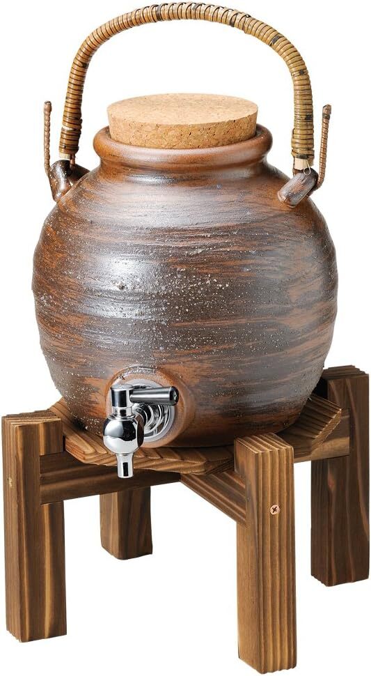 美濃焼! ☆灰釉手付焼酎サーバー2500cc☆ 49611-431 新品 プレート 大皿 盛皿 盛鉢 向付 拍卖