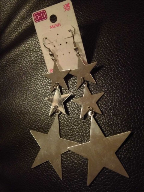 ★★★ピアスNo,259★O-14 3連スター シルバー★★★拍卖