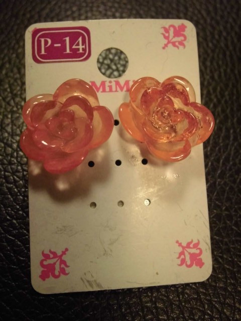 ★★★ピアスNo,262★P-14 バラ★★★拍卖