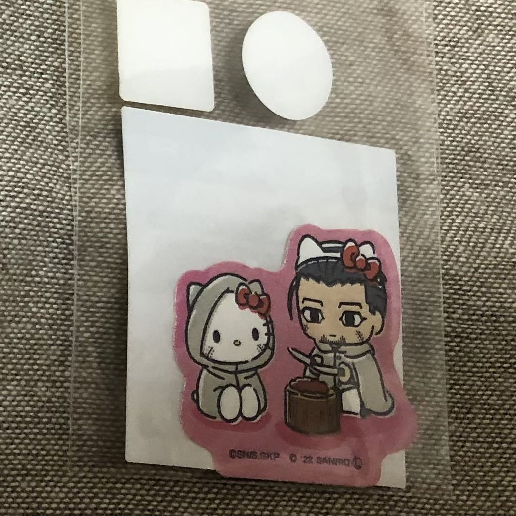 ゴールデンカムイ ステッカー 尾形百之助 サンリオ キティちゃん ハローキティ マルイ シール 尾形上等兵 尾形拍卖