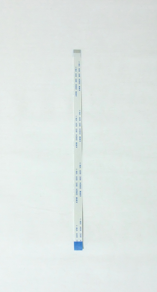 フレキシブルフラットケーブル1mmピッチ7ピン長さ20cm接続面反対2本セット(FFC、新品)拍卖