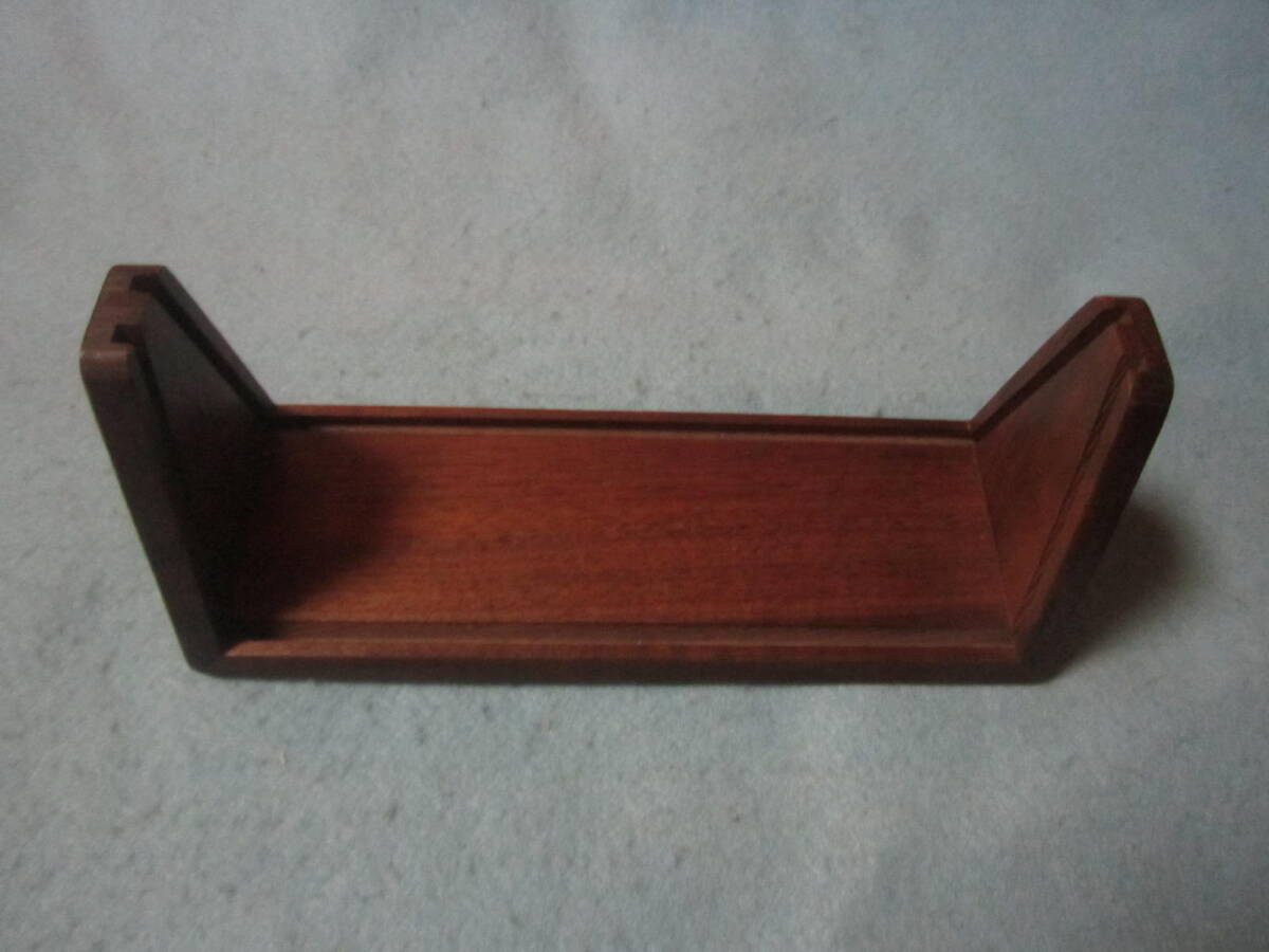 Holyo 席札 会議用席札 名札立 カード立て カード立てのみ (クルミ)  店舗用品 拍卖