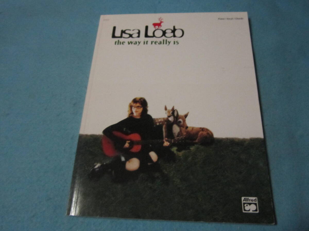 m輸入ピアノ ヴォーカル コード用楽譜 Lisa Loeb The Way It Really Is: Piano/Vocal/chords  リサ・ローブ 洋楽拍卖