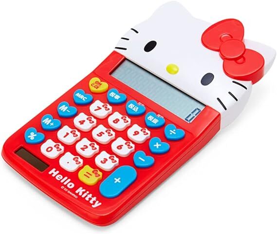【サンリオ】キティ でんたく ダイカット 電卓 Hellokitty 1Z0462kR603拍卖