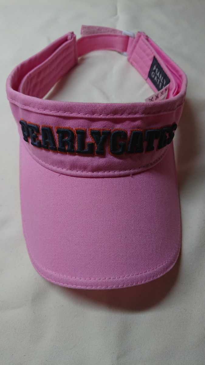 パーリーゲイツ、サンバイザーP!nkめっちゃカッコいいですよ!格安です!拍卖