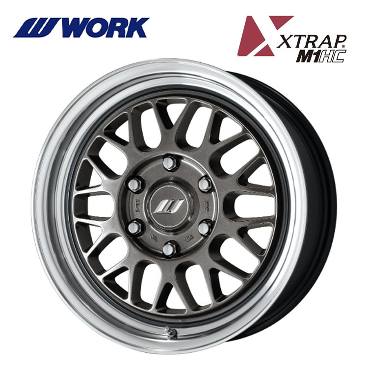 送料無料 ワーク XTRAP M1HC 8J-18 +35 6H-139.7 (18インチ) 6H139.7 8J+35【4本セット 新品】拍卖