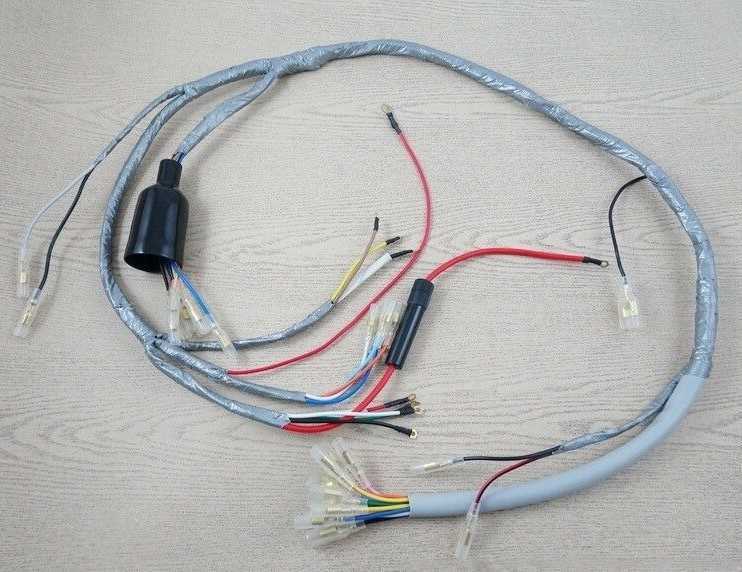 旧P HONDA CB72 CB77 ワイヤー メイン ハーネス Wiring Harness CB72 CB77拍卖