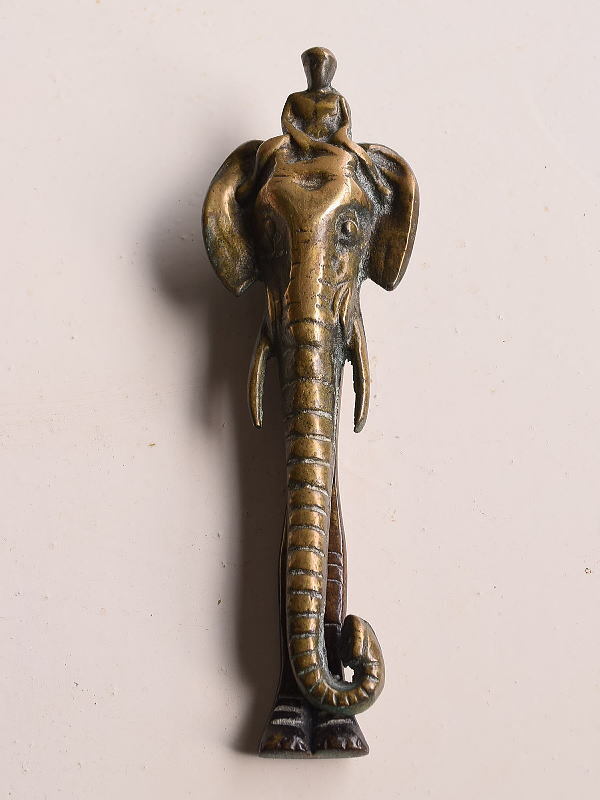 イギリス アンティーク 真鍮製ドアノッカー 12311拍卖