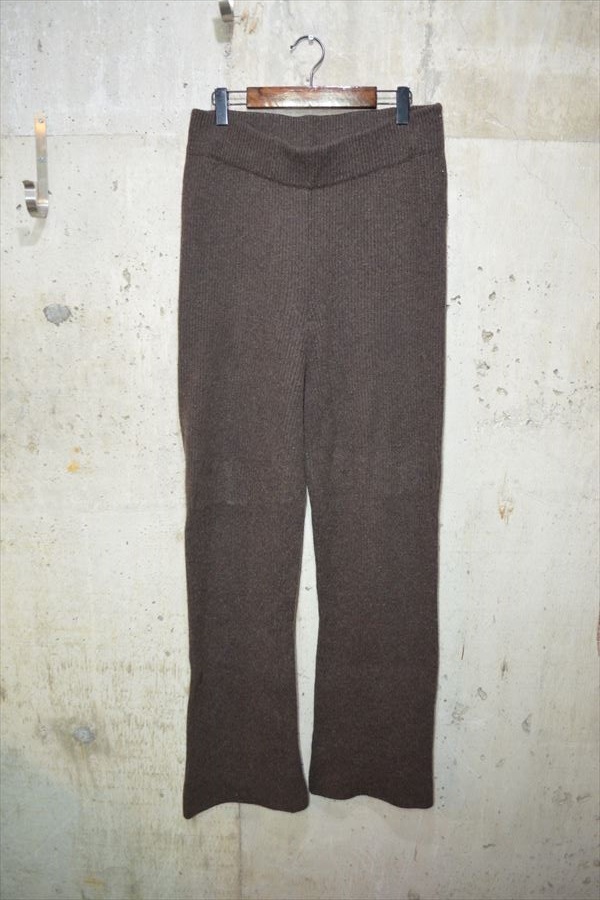 ドゥーズィエムクラス エブリデイアイライク EVERYDAY I LIKE DeuxiemeClasse ウール ニット パンツ 38 19-030-500-8140-3-0 D5271拍卖