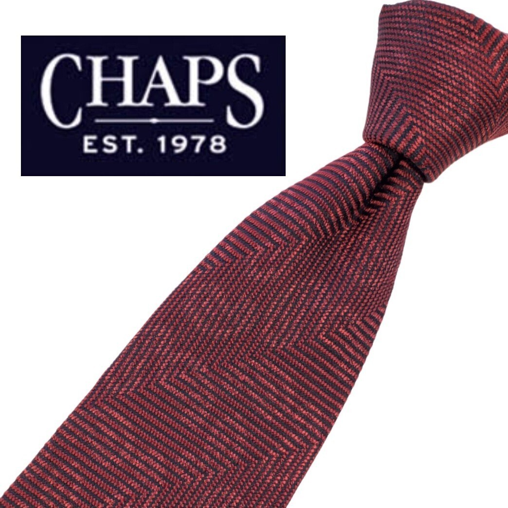 518/ 美品 CHAPS チャップス 中古 RALPH LAUREN ネクタイ拍卖