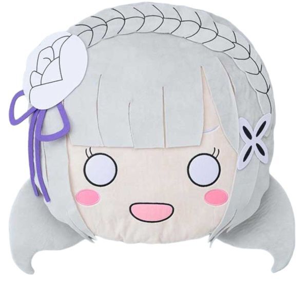 Re:Zero Starting Life in Another World Emilia soft toy Re:ゼロから始める異世界生活 エミリア きゃらまる プレミアムクッション リゼロ拍卖