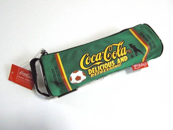 ♪新品♪CocaCola(コカコーラ)ペンケース・小物入★緑★ATLANTA拍卖