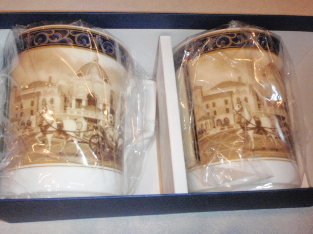 送料無料◆ ディズニー ミラコスタ ウエディング ミッキー ミニー ノリタケ ペアマグカップ拍卖