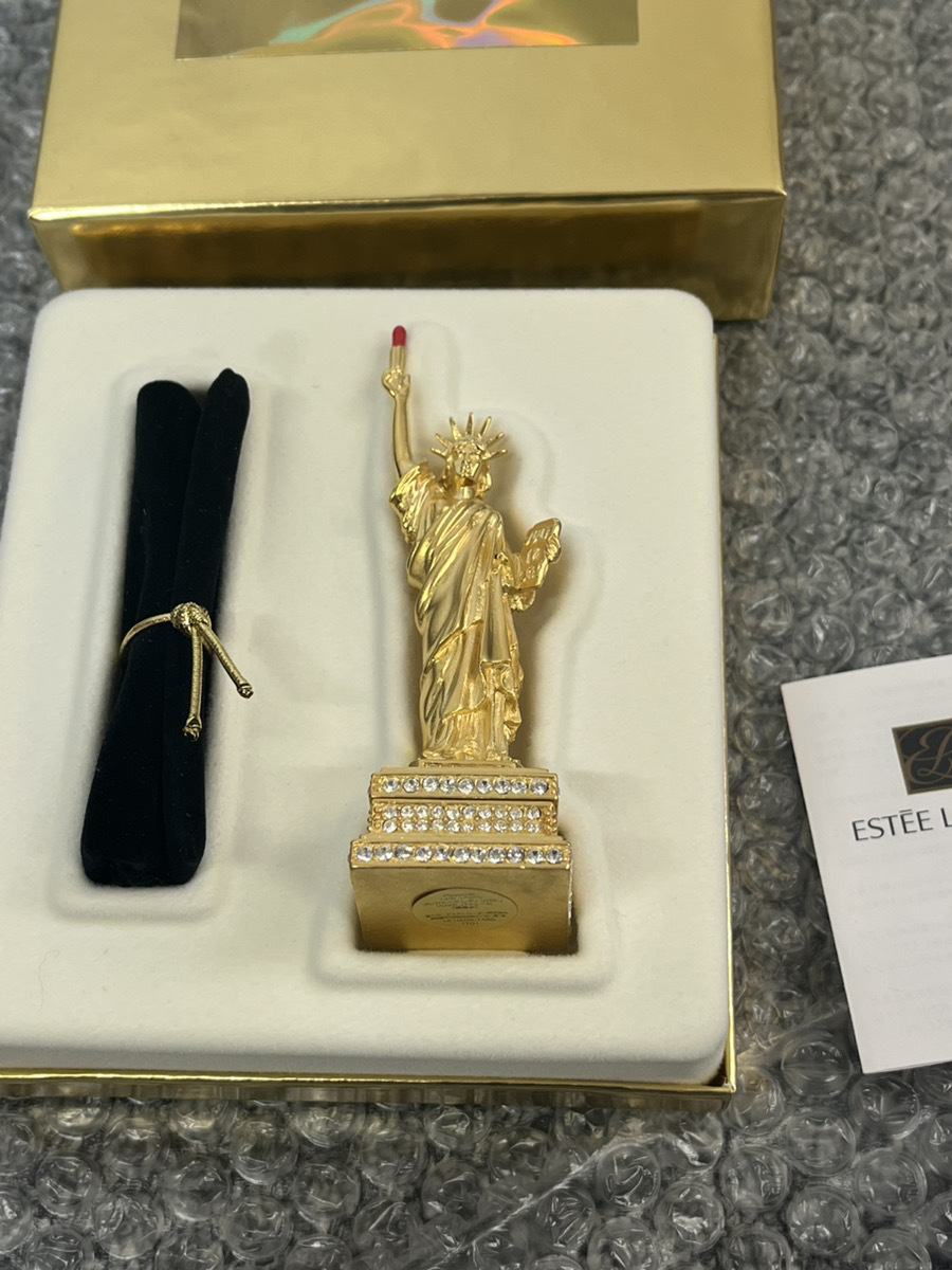 【TA49】☆希少☆未使用☆ ESYEE LAUDER エスティローダー 練香水 プレジャーズ レディリバティ 2001 拍卖