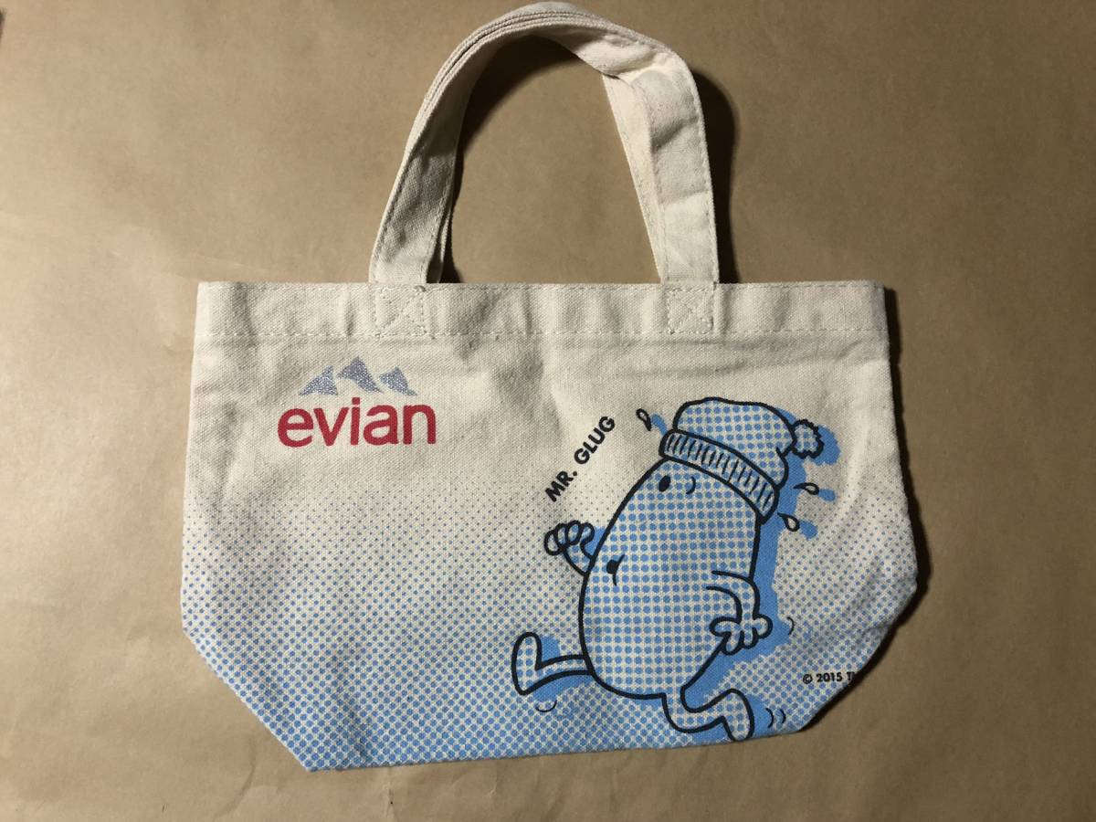 【同梱不可!】 evian ★エビアン ランチバッグ★LITTLE MISS/MR.GLUG拍卖