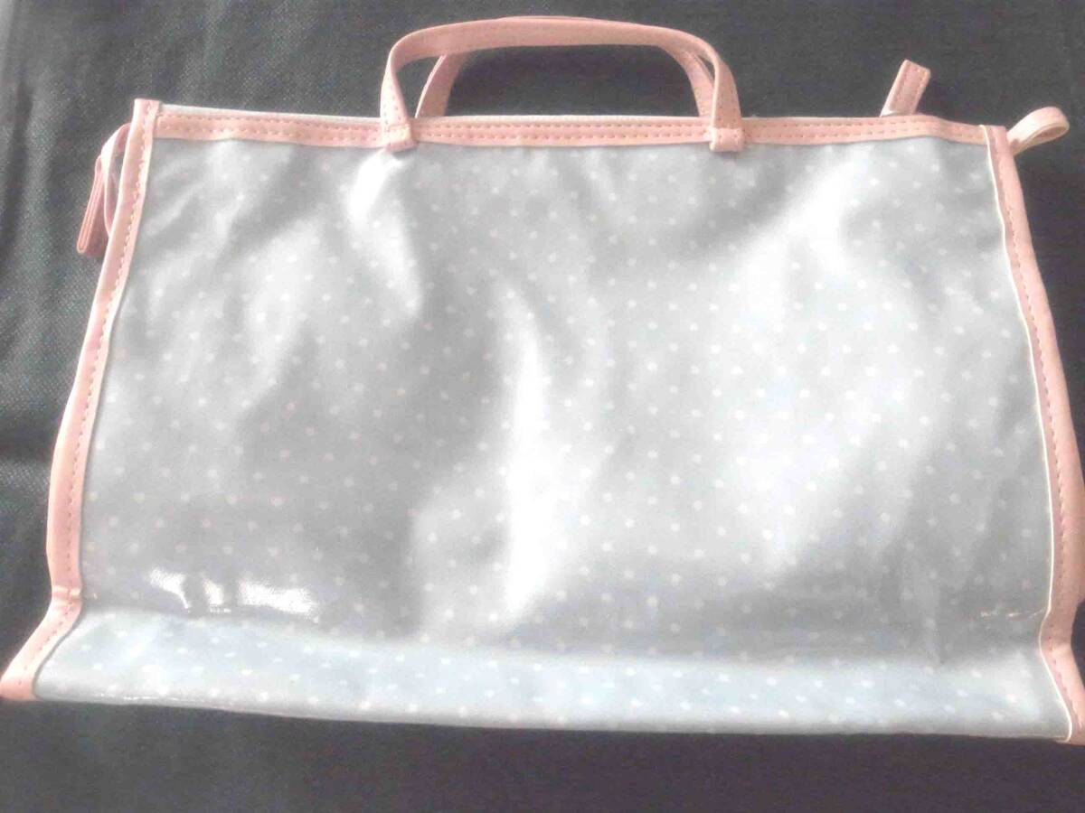 ★未使用 トラベルポーチ ファンケル FANCL オリジナル多機能トラベルポーチ 水色 ブルー 非売品 ★★★拍卖