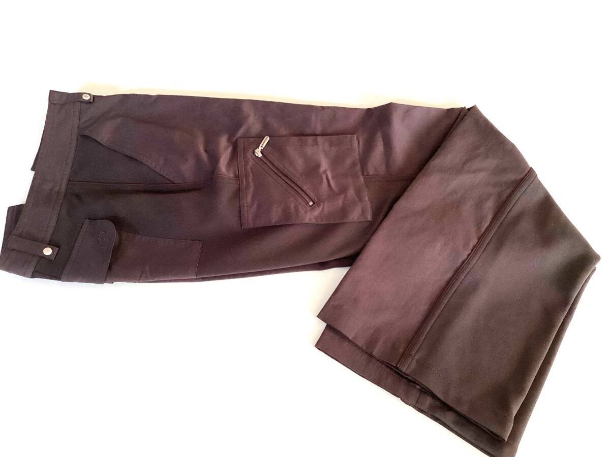 K12 未使用に近い マンシング レディース パンツ 17 3L相当 ブラウン ポケット沢山 ドライストレッチ生地  ゴルフ Munsingwear拍卖