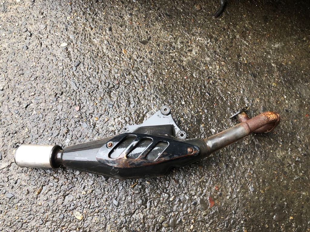 【51749】 スズキ ハイ アップUP R CA1DB (1419番台〜) 実働 吹き上がりOK!! 純正マフラー チャンバー 36G0拍卖