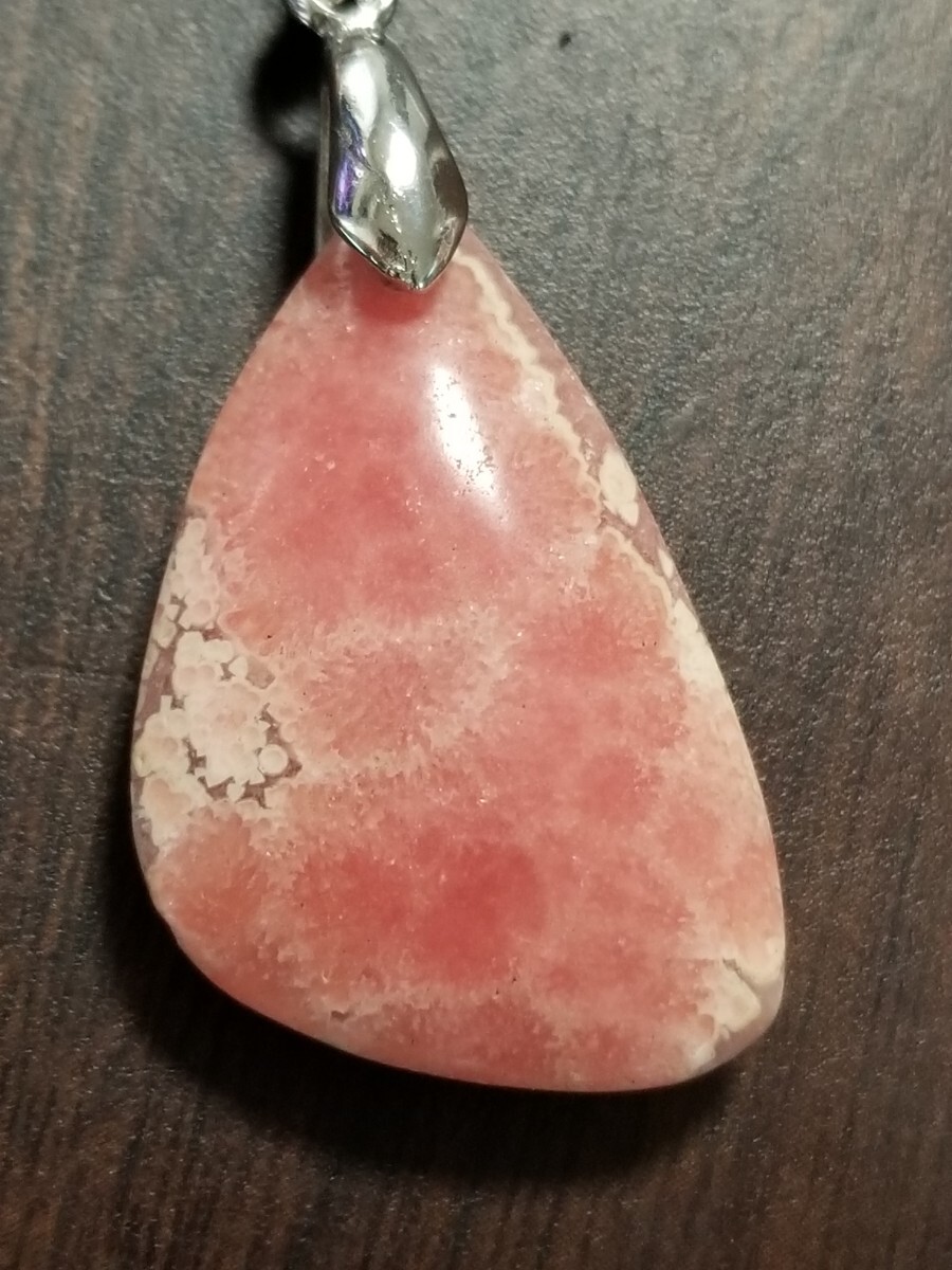インカローズのペンダントトップ ネックレス 天然石 アクセサリー拍卖