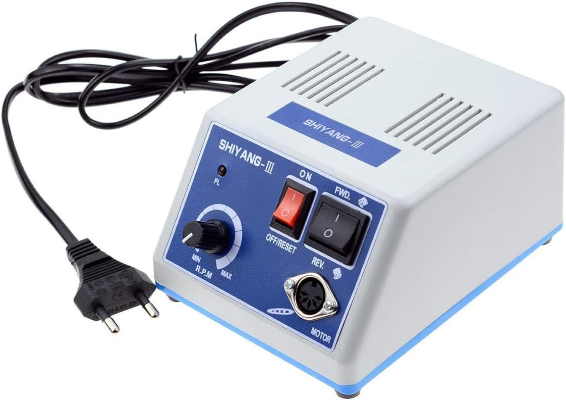 マイクロモーターシステム N3-M33ES 回転数0-35000RPM 部品付き 高速 技工 宝石 彫刻 研磨工具拍卖