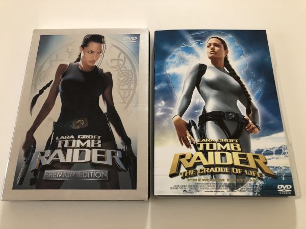 B25394 中古DVD(セル版)◆ トゥームレイダー+トゥームレイダー2 プレミアム・エディション 2巻セット(2枚組×2)拍卖