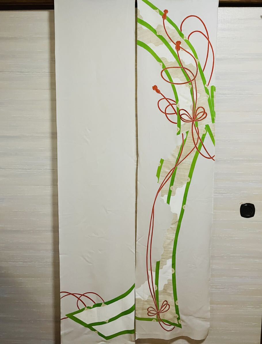 着物正絹ハギレ 159cmx36cm 2枚拍卖