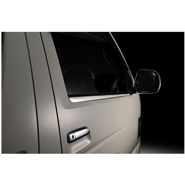 ハイエース200 1-5型 ウェザーストリップカバー ステンレス ウィンドウカバー ウィンドウトリム メッキ BM2-027拍卖