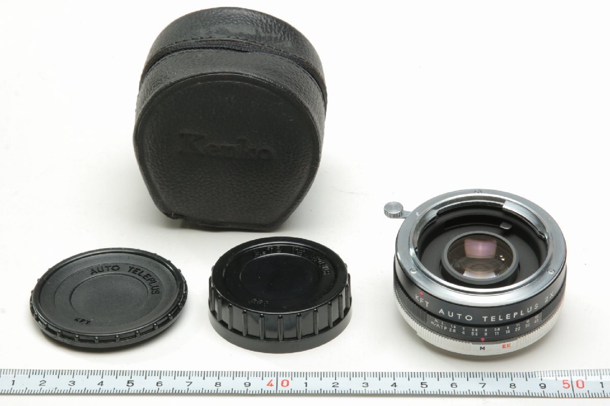 ※ Kenko ケンコー KFT Auto Teleplus 2x オートテレプラス 2倍 Konica コニカ AR レンズ用 テレコンバーター 前後キャップ、ケース付 c021拍卖