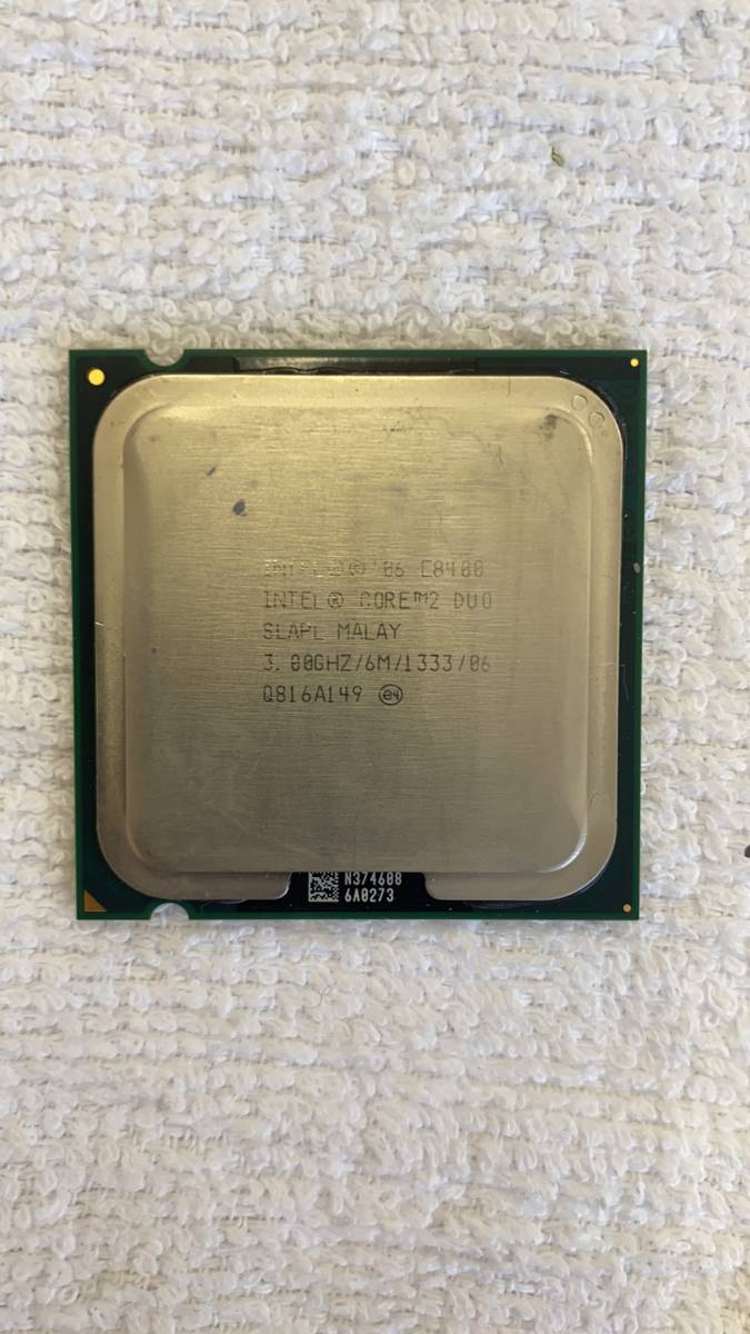 102007 CPU Core2 DUO E8400 3.00GHz 1333MHz 6M拍卖