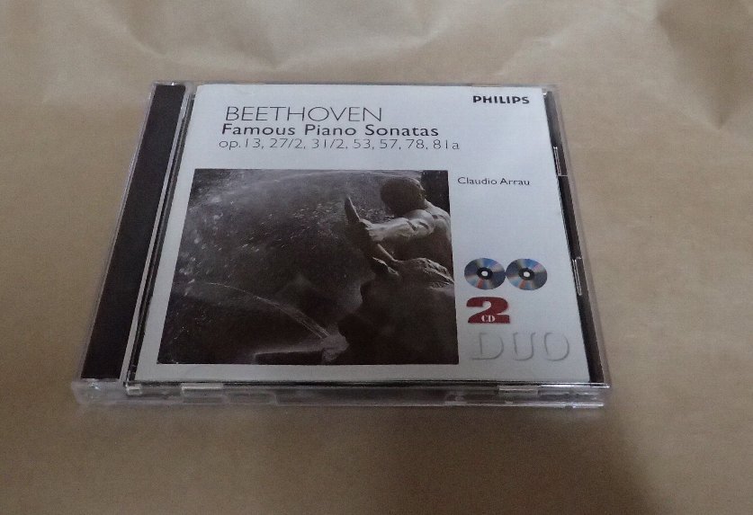CD ベートーヴェン:7大ピアノ・ソナタ集/アラウ 2CD拍卖